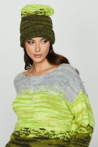 Cappello SELENE jacquard multicolor