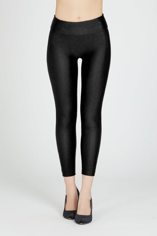 Leggins LITTLE con logo strass