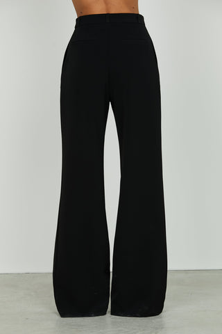 Panta GASHER vita alta con pinces ampio più ts. Filetto retro