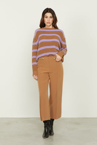 Maglia LORETTA manica lunga righe