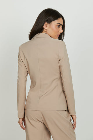 Giacca BELSA manica lunga doppio petto con tasche più patte