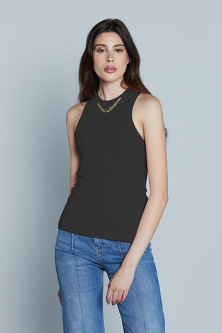 Canotta REINA in costina con Catena Logo