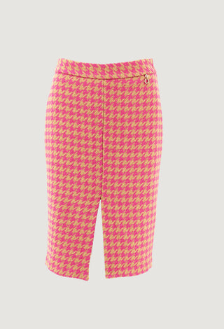 Longuette SODI con spacco pied de poule