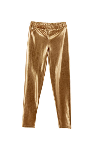 Leggins LIUDES per bambina Effetto Metallizzato