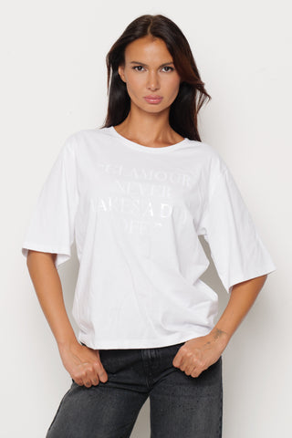T-shirt AVIA mezza manica con stampa lamina