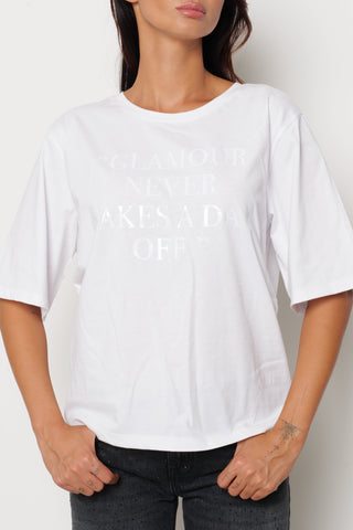 T-shirt AVIA mezza manica con stampa lamina