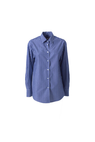 Camicia ASTERIAS_A manica lunga con strass righe