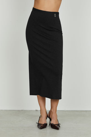 Longuette NEBULA vita alta con spacco