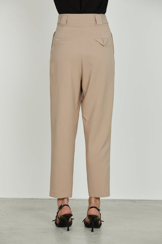 Panta SETMU vita alta con pinces più passanti più tasche