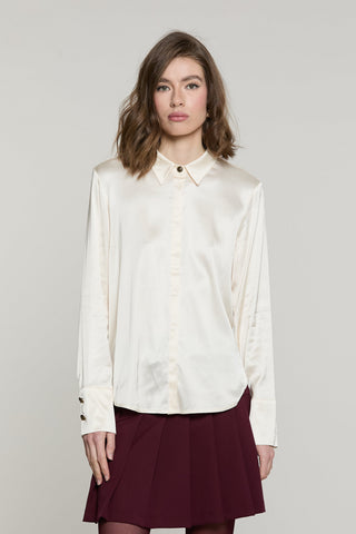 Camicia TILDEX_A manica lunga con polsi alti raso
