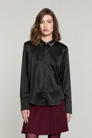 Camicia TILDEX_A manica lunga con polsi alti raso