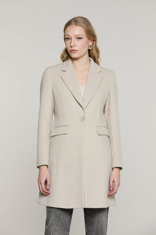 Cappotto BARON manica lunga 1 bottone