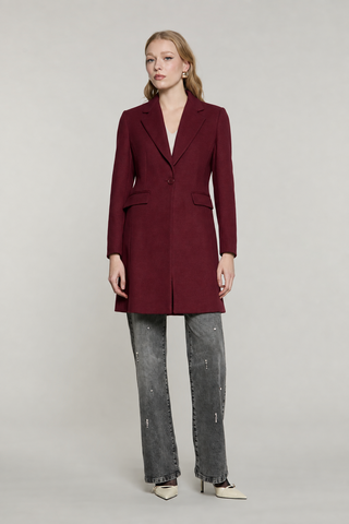 Cappotto BARON manica lunga 1 bottone