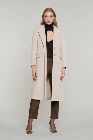 Cappotto KING lungo manica lunga con patte più tasche