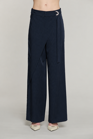 Pantalone LENNOX con pannello gessato