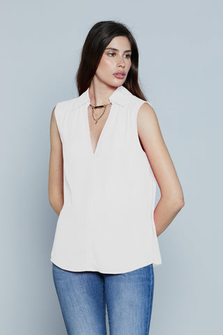 Blusa CORDOBA S/M con Colletto più Collana più Imp.Centrale più Goccia Schiena più Bott.