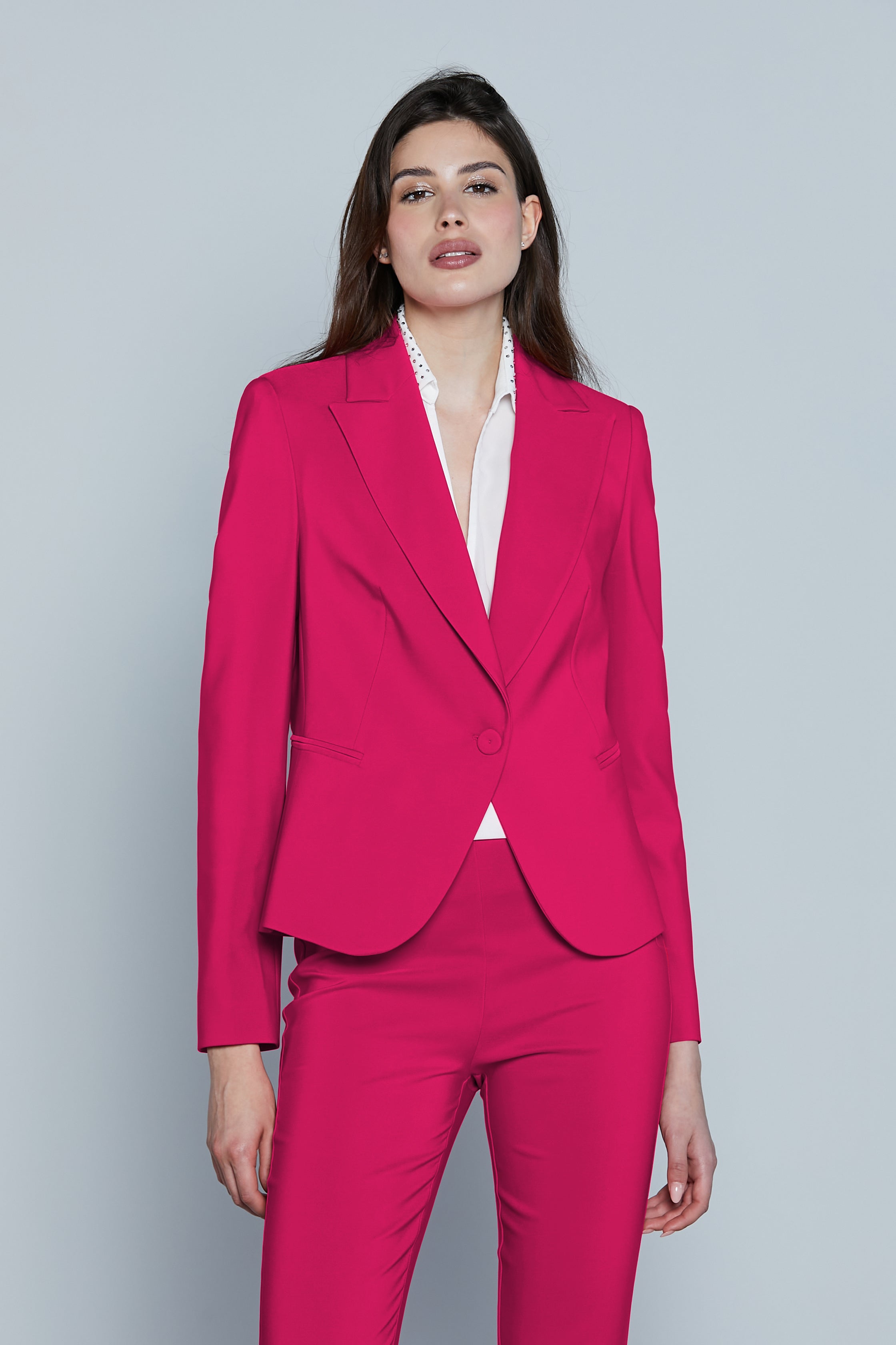 Giacca ROSALBA M/L 1 Bottone con Tasche Filetto