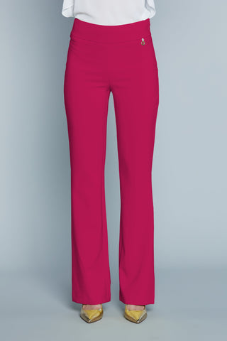 Pantalone BALBINA Vita Alta con Bustino Alto Zampa