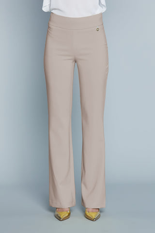 Pantalone BALBINA Vita Alta con Bustino Alto Zampa