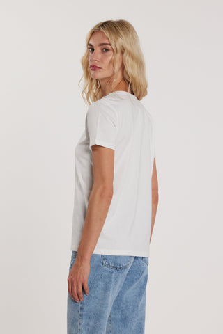 T-Shirt OSCAR maniche corte con applicazione pietre