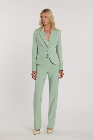 Giacca ROSALBA maniche lunghe con un bottone e tasche filetto