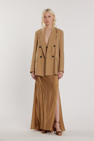 Giacca ZELINDA_P maniche lunghe doppio petto con tasche più patte