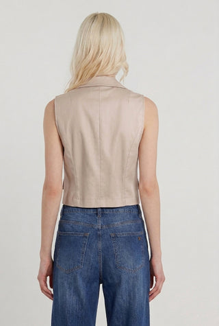 Gilet VITTORIANA doppia abbottonatura  più  patte gabardine