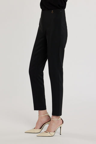 Pantalone PAMMY vita alta capri stretto