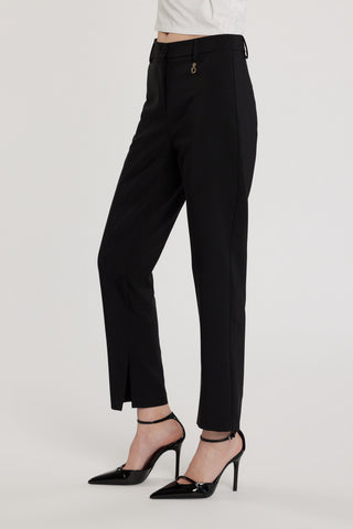 Pantalone CISALINA sigarette con spacchi sul fondo