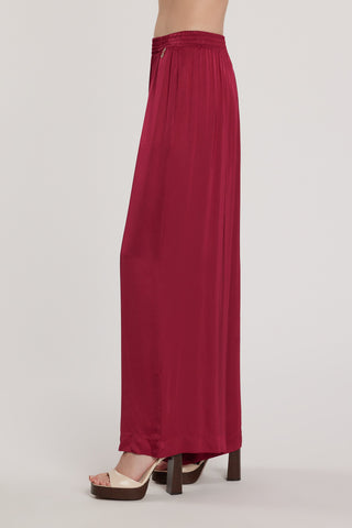 Pantalone MAURICES vita alta con elastico più tasche palazzo