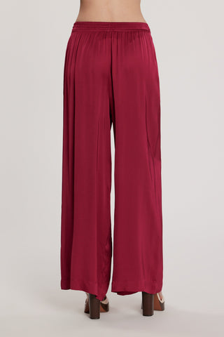 Pantalone MAURICES vita alta con elastico più tasche palazzo