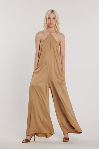 Tuta MORGIAN lunga smanicata scollo americana con laccetti over