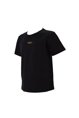T-Shirt CADENIS_NOT mezza manica con Scritta Relish