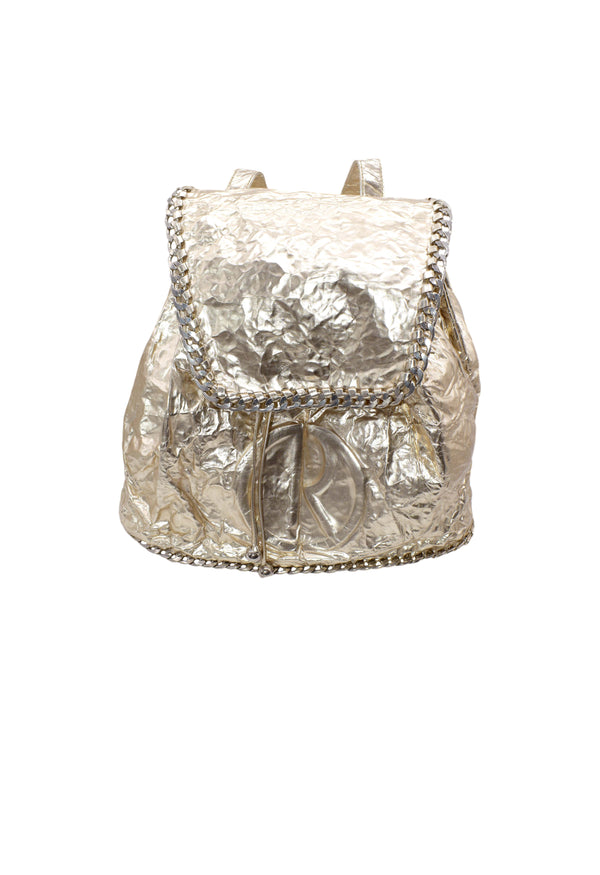 Zaino CHAINI con catena più logo relish metalizzato