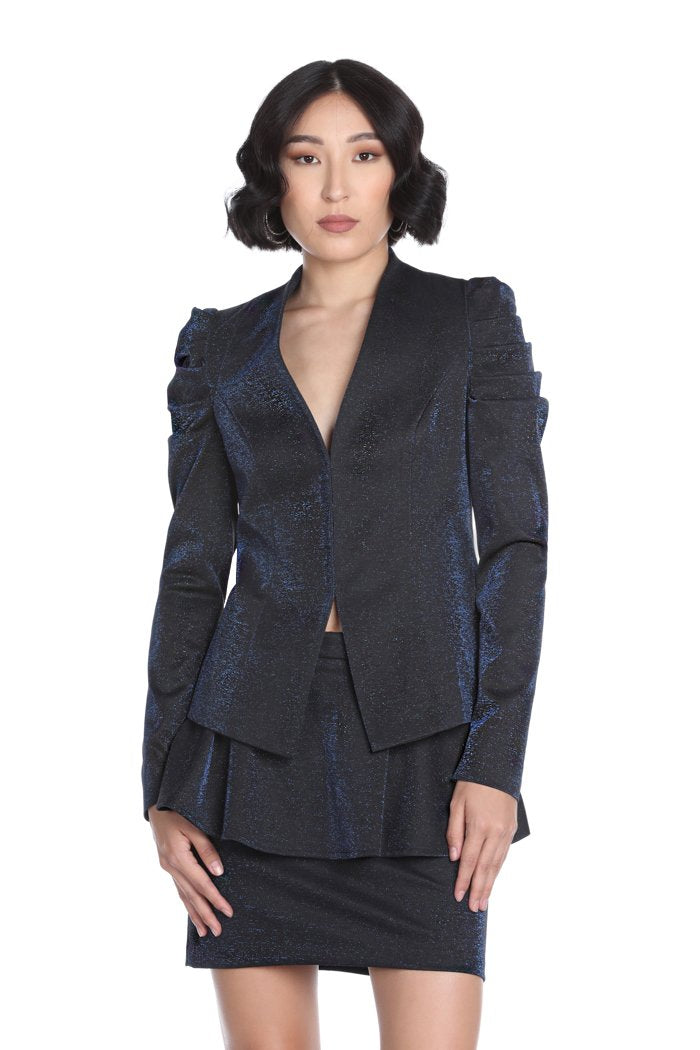 Gonna LUMICOR corta con balza lurex
