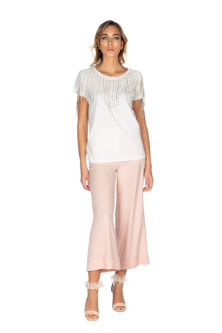 Panta INDONESIA coulotte con cinturino vita