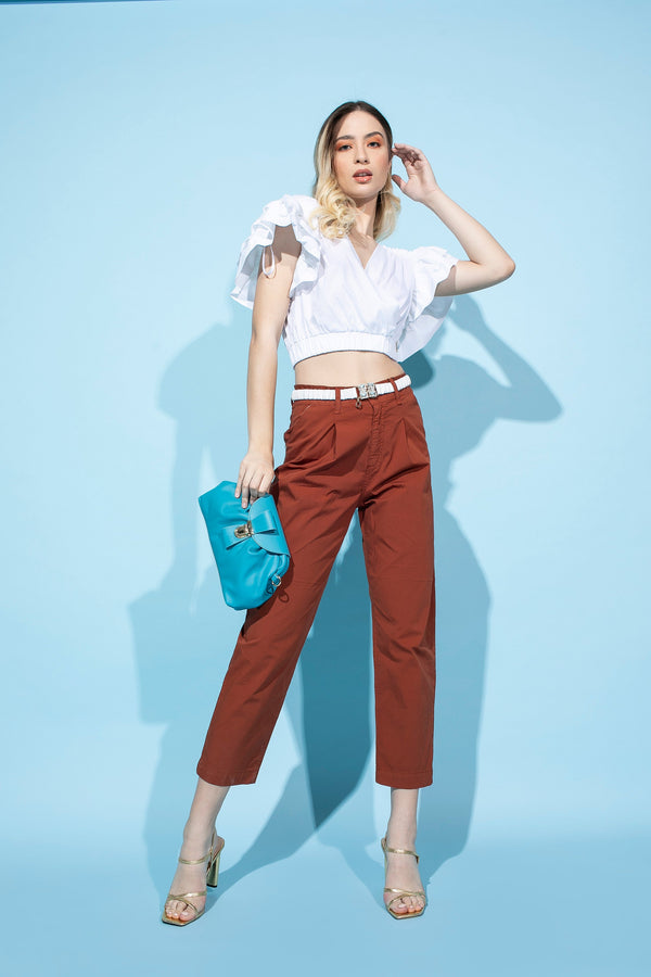 Panta DRUN chinos comfort con pinces